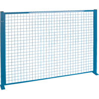 KH947 Perimeter Guards - Mesh Style, 4' H x 8' W, Blue