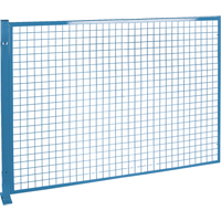 KH948 Perimeter Guards - Mesh Style, 4' H x 8' W, Blue