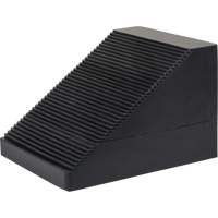 KI252 Wheel Chock, 10-5/8" x 8-5/8" x 7", Black