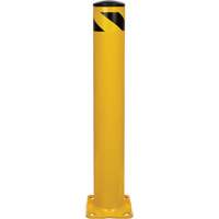 KI316 Butoir de s&eacute;curit&eacute;, Acier, 36" h x 5-1/2" la, Jaune