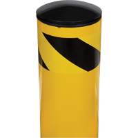 KI316 Butoir de s&eacute;curit&eacute;, Acier, 36" h x 5-1/2" la, Jaune