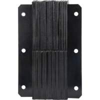 KI319 Laminated Dock Bumpers, Vertical, Rubber, 11" W x 4" D x 20" H