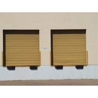 KI326 Laminated Dock Bumpers, Horizontal, Rubber, 36" W x 4" D x 12" H