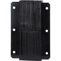 KI320 Laminated Dock Bumpers, Vertical, Rubber, 11" W x 6" D x 20" H
