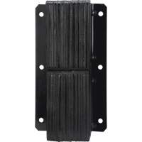KI321 Laminated Dock Bumpers, Vertical, Rubber, 11" W x 4" D x 24" H