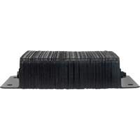 KI324 Laminated Dock Bumpers, Horizontal, Rubber, 18" W x 4" D x 12" H