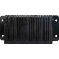 KI325 Laminated Dock Bumpers, Horizontal, Rubber, 24" W x 4" D x 12" H