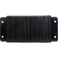 KI325 Laminated Dock Bumpers, Horizontal, Rubber, 24" W x 4" D x 12" H