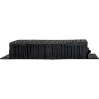 KI325 Laminated Dock Bumpers, Horizontal, Rubber, 24" W x 4" D x 12" H