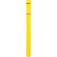 KI328 Capuchon en poly&eacute;thyl&egrave;ne pour borne de protection, 4-1/2" dia. x 64" l, Rouge/Jaune