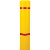 KI328 Capuchon en poly&eacute;thyl&egrave;ne pour borne de protection, 4-1/2" dia. x 64" l, Rouge/Jaune