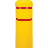 KI329 Capuchon en poly&eacute;thyl&egrave;ne pour borne de protection, 6-5/8" dia. x 52" l, Rouge/Jaune