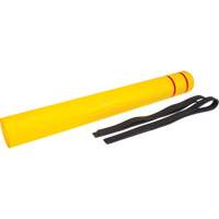 KI330 Capuchon en poly&eacute;thyl&egrave;ne pour borne de protection, 6-5/8" dia. x 60" l, Rouge/Jaune