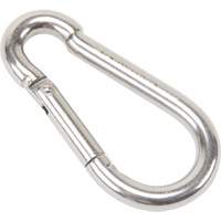 Stainless Steel Snap Hook, 500 lbs (0.25 tons) Working Load Limit, 5/16" Size, 1/2" Eye LW276 | KLETON