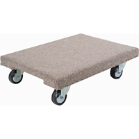 MA187 Wood Dollies - Medium-Duty, Polyolefin Wheels, 900 lbs. Capacity, 18" W x 24" D x 7" H