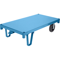 MB327 Plateformes sp&eacute;cialis&eacute;es - Plateformes semi-mobiles, 48" lo x 24" la x Capacit&eacute; 2000 lb, Roues en Caoutchouc