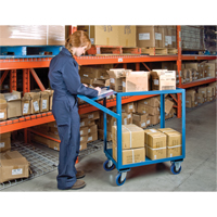 MB440 Order Picking Carts, 36" H x 18" W x 46" D, 2 Shelves, 1200 lbs. Capacity