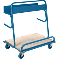 MB729 Chariots pour mat&eacute;riaux de construction, 39" x 26" x 42", Capacit&eacute; 1200 lb