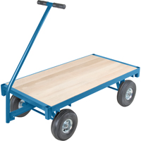 Chariots à timon avec plate-formes en bois | KLETON