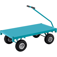 MD187 Chariots &agrave; plateforme - Chariots wagon ergonomiques &agrave; plateforme, 24" la x 48" la x Capacit&eacute; 1000 lb