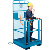 MD444 High Work Maintenance Platform, 36" W x 36" D x 72" H, 1000 lbs. Capacity, Steel