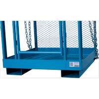 MD444 High Work Maintenance Platform, 36" W x 36" D x 72" H, 1000 lbs. Capacity, Steel