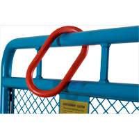 MD444 High Work Maintenance Platform, 36" W x 36" D x 72" H, 1000 lbs. Capacity, Steel