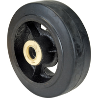 Roues en caoutchouc, 6" (152 mm) dia. x 2" (51 mm) la, Capacité de 550 lb (249 kg) MH296 | KLETON