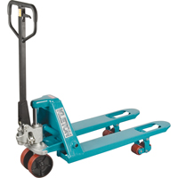 MJ493 Transpalette manuel robuste, Acier, 36" lo x 27" la, Capacit&eacute; 6600 lb
