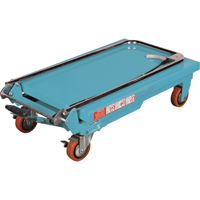MJ518 Table &eacute;l&eacute;vatrice robuste &agrave; ciseaux hydraulique, 27-1/2" lo x 17-3/4" la, Acier, Capacit&eacute; 330 lb