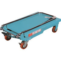 Heavy-Duty Hydraulic Scissor Lift Table, 27-1/2" L x 17-3/4" W, Steel, 330 lbs. Capacity MJ518 | KLETON