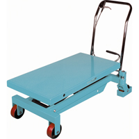 Heavy-Duty Hydraulic Scissor Lift Table, 40" L x 20-1/8" W, Steel, 2200 lbs. Capacity MJ524 | KLETON