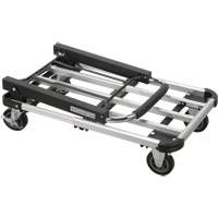 MK990 Chariots &agrave; plateforme pliants, Aluminium, 300 lb, 28" lo x 16" la, Hauteur 32"
