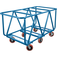 ML141 Chariot &agrave; plateforme pour mat&eacute;riaux de construction, 60" x 30" x 33", Capacit&eacute; 2500 lb
