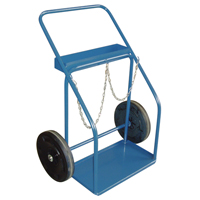 ML415 Chariots pour bouteilles de gaz, Roues Caoutchouc, Base de , 1000 lb