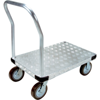 ML940 Chariots &agrave; plateforme en aluminium, 24" la x 36" lo, 4000 lb cap, Roues Polyur&eacute;thane