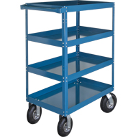 Shelf Carts , 4 Tiers, 24" W x 52" H x 36" D, 900 lbs. Capacity MN154 | KLETON