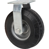 MN225 Flat-Free Casters, Rigid, 8" (203.2 mm), Flat-Free, 275 lbs. (125 kg.)