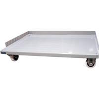MN398 Mobile Dolly Base for Deep Door Storage Cabinets, 38" W x 24" D x 7" H, 1500 lbs. Capacity