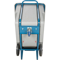 MN981 Chariot basculeur en acier, Poly&eacute;thyl&egrave;ne, 0,625 vg³, Capacit&eacute; de charge de 850 lb