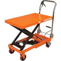 Hydraulic Scissor Lift Table, 32" L x 19-3/4" W, Steel, 660 lbs. Capacity MP006 | KLETON