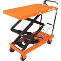 Hydraulic Scissor Lift Table, 35-3/4" L x 19-3/4" W, Steel, 770 lbs. Capacity MP007 | KLETON