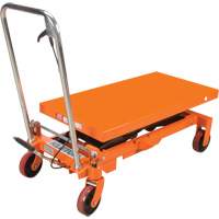 Hydraulic Scissor Lift Table, 39-1/2" L x 20" W, Steel, 1650 lbs. Capacity MP010 | KLETON