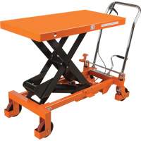 Hydraulic Scissor Lift Table, 40" L x 20 " W, Steel, 2200 lbs. Capacity MP011 | KLETON