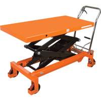 Hydraulic Scissor Lift Table, 48" L x 24" W, Steel, 1540 lbs. Capacity MP012 | KLETON