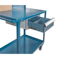 MP085 Chariot de service mobile, 2 Tiers, 24" la x 57" h x 40" p, Capacit&eacute; 1200 lb