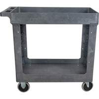 MP640 Chariot utilitaire pour l'entretien, 2 tiers, 16-1/2" x 32-1/2" x 34-1/2", Capacit&eacute; 550 lb