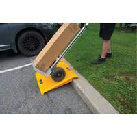 MP740 Portable Poly Hand Truck Curb Ramp, 1000 lbs. Capacity, 27" W x 27" L