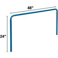 MP766 24" x 48" Upright Bracket for Panel Truck