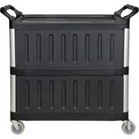 MP995 Chariot utilitaire, 3 tiers, 19-3/4" x 37-1/2" x 40-1/4", Capacit&eacute; 250 lb